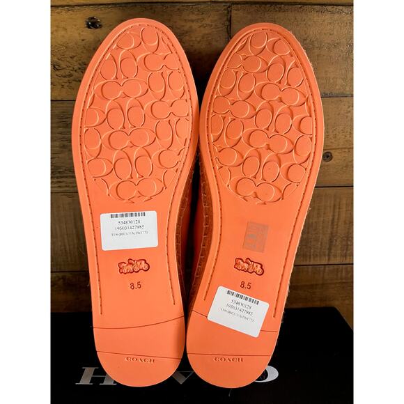 Coach Orange Flats - Picture 8 of 13